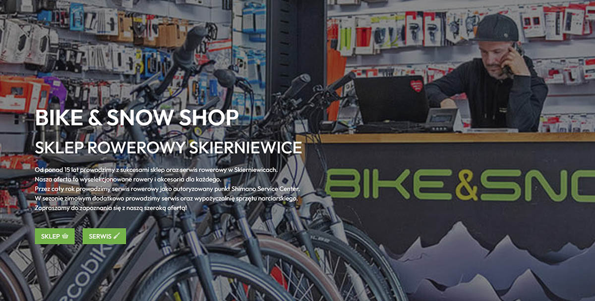 Read more about the article Bike & Snow Shop – nowa strona internetowa